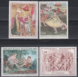 Franta 1970 - Arta franceza, 4 Serii, MNH