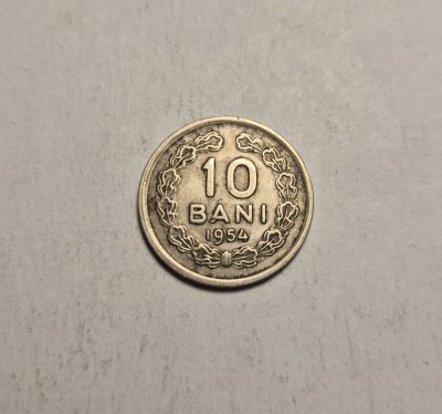 10 bani 1954 foto