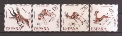 Sahara Spaniola 1969 - Protecția a copilului, MNH foto