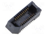 Conector PCB-PCB mamă PIN 20 0,8mm ERF8 aurit SMT 1,4A SAMTEC