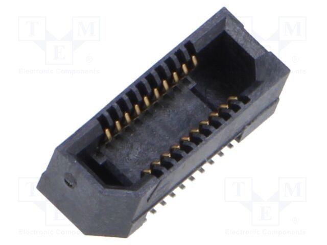 Conector PCB-PCB mamă PIN 20 0,8mm ERF8 aurit SMT 1,4A SAMTEC