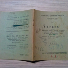 LEGE PENTRU ORGANIZAREA NOILOR INSTANTE CRIMINALE - Const. Gr. C. Zotta - 1938