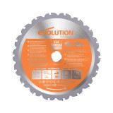 Panza circular pentru taiat multi-materiale, pentru fierastraie circulare Evolution 185mm, &Oslash;185 x 20 mm, 20 de dinti TCT
