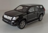 Macheta Toyota Land Cruiser Prado MK4 J150 negru - Welly 1/36, 1:32
