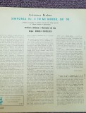 Brahms, Simfonia nr 4 in Mi Minor Op 98, disc vinil