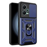 Cumpara ieftin Husa Antisoc Xiaomi Redmi Note 12 5G Poco X5 cu Protectie Camera Albastru TCSS, Techsuit