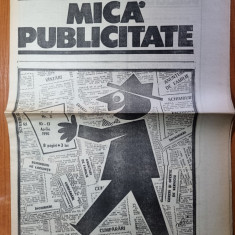 magazin de mica publicitate 10-17 aprilie 1990- anul 1,nr.2- anunturi si reclame