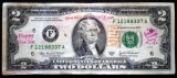 109 USA SUA 2 DOLLARS 2003 WHERESGEORGE HAPPY NEW YEAR SR. 337