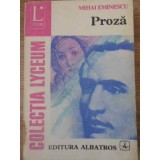 PROZA-MIHAI EMINESCU-172081