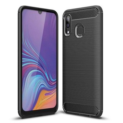 Husa SAMSUNG Galaxy A60 - Carbon (Negru) FORCELL foto