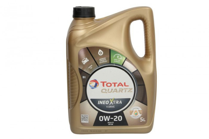 Ulei de motor cuarț XTRA (5L) 0W20; API SN;Acea C5;Volvo VCC RBS0-2AE