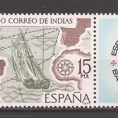 Spania 1977 - Expozitia Internationala Filatelica ESPAMER `77, Barcelona, MNH