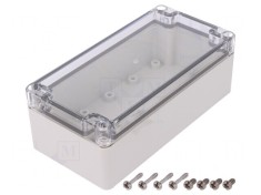 Carcasa universala gri 80x160x55mm IK08 foto