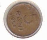 Moneda Romania 5 bani 1954 RPR &ndash; Republica Populara Romana