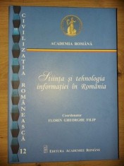 Stiinta si tehnologia informatiei in Romania- Florin Gheorghe Filip