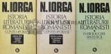 Cumpara ieftin Istoria literaturii romanesti contemporane (3 volume) - 1986 - Nicolae Iorga ($O121), Minerva