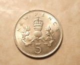 ANGLIA 5 PENCE 1968 UNC