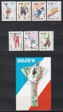 Cambodgia 1984 - Jocurile Olimpice - Los Angeles, Serie + Colita, MNH