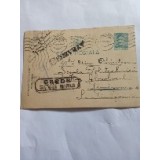 Carte Poștală Timișoara Constanta Cenzurat și propagandă