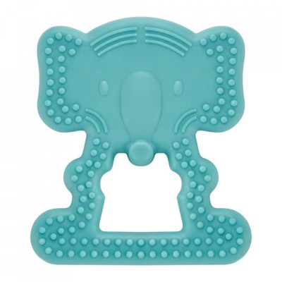 Jucarie dentitie BabyJem Elefant (Culoare: Gri) foto