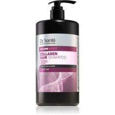 Dr. Sant&eacute; Collagen sampon fortifiant pentru cresterea densitatii parului si protectie impotriva ruperii 1000 ml