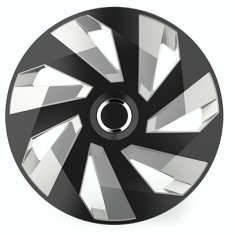 Set Capace Roti 15` Vector Rc Silver&Black 65438 44357