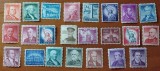 U.S.A-1954-''Seria-''LIBERTY''-in AMERICA'' Set 23VAL -MNH-Nestamp-(Ca. SCOT:1030-1052=32$)-Vezi-Scan