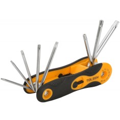 Set de 8 chei torx pliabile Cr-V T9-T40