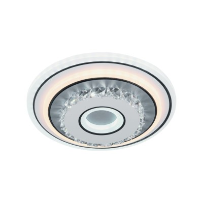 Lustra LED MITA, 28W, lumina Rece/Calda/Neutra, Alb foto