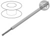 Cablu HookUp Wire litat Cu 14AWG PVC gri &icirc;nchis 30,5m