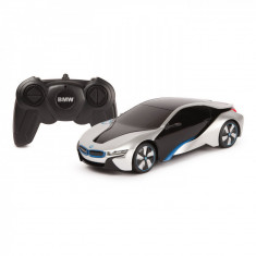 MASINA CU TELECOMANDA BMW I8 ARGINTIE SCARA 1 LA 24