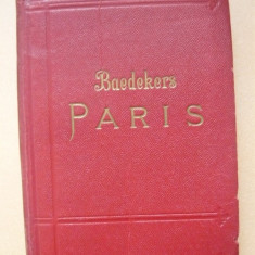 BAEDEKERS - PARIS UND UMGEBUNG - 1923