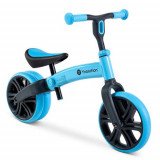 Bicicleta echilibru Yvolution Y Velo Junior Blue, Scaun si ghidon reglabile in inaltime (Albastru)
