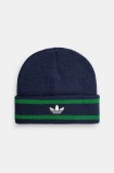 Adidas Originals căciulă Beanie culoarea albastru marin, JL9569