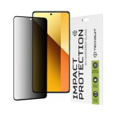 Folie pentru Xiaomi Redmi Note 13 5G - Techsuit 111D Privacy Full&nbsp;Glue - Black