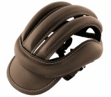 Casca Bicicleta Vintage Piele Maro Eroica, Viziera, Ajustabila - Stil Retro Ciclism