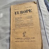 Europe, revue mensuelle nr.17/1924