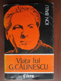 Viata lui G. Calinescu