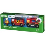 Cumpara ieftin Jucarie Brio - Locomotiva de pompieri