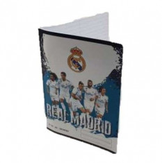 Caiet vocabular A/5 31-32 cu design Real Madrid #alb-albastru foto