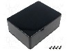 Carcasa ABS, 82mmx110mmx44mm, IP54, HAMMOND - 1591SBK