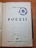 Carte Poezii Emil Isac, Anii &#039;30-&#039;40, 82 Pagini, Bucuresti - Bibliofilie