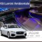 Lumini Ambientale Jaguar XF 2021-2023 set complet control telefon sau sistem original CarStore Technology