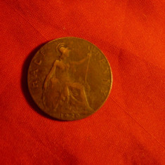 Moneda 1/2 pence Marea Britanie George V , bronz