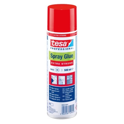 Adeziv tip spray, universal, tesa Extra Strong, alb, 500 ml foto