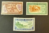 Insulele Tokelau 1948 Seria Definitivă "Hărțile atolilor Atafu, Nukunono și Fakaofo" (Set Complet de 3 Mărci Poștale MNH) - A964
