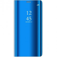 Husa Tip Carte Mirror Samsung Galaxy S9 Albastru foto