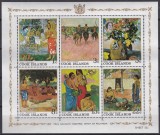 DB1 Pictura Postimpresionism Gauguin Ins. Cook MS MNH, Nestampilat