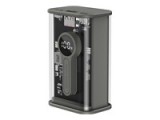 Gembird Power Bank 9000 mAh , Transparent, 20W PD QC3.0, USB, A + USB, C, LCD