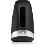 Satisfyer Men Heat vibration masturbator vibrator Black 14 cm